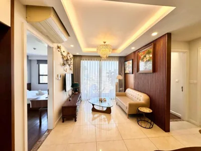Two-Bedroom Deluxe Apartment with Balcony — Vinhomes D'capital Premium Apartment